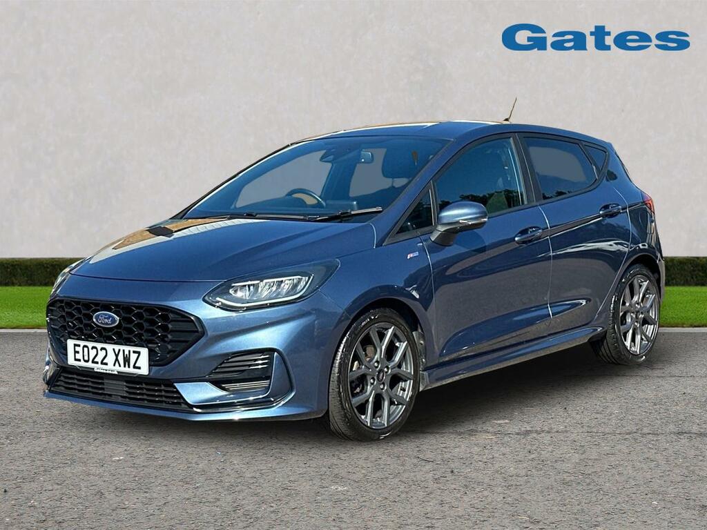 Ford Fiesta Fiesta St-line 1.0 Mhev 155Ps EO22XWZ Blue #3