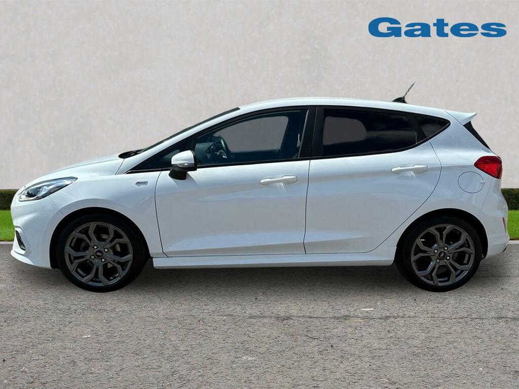 Ford Fiesta Fiesta St-line Edition 1.0 Mhev 125Ps LR21ZFL White #4