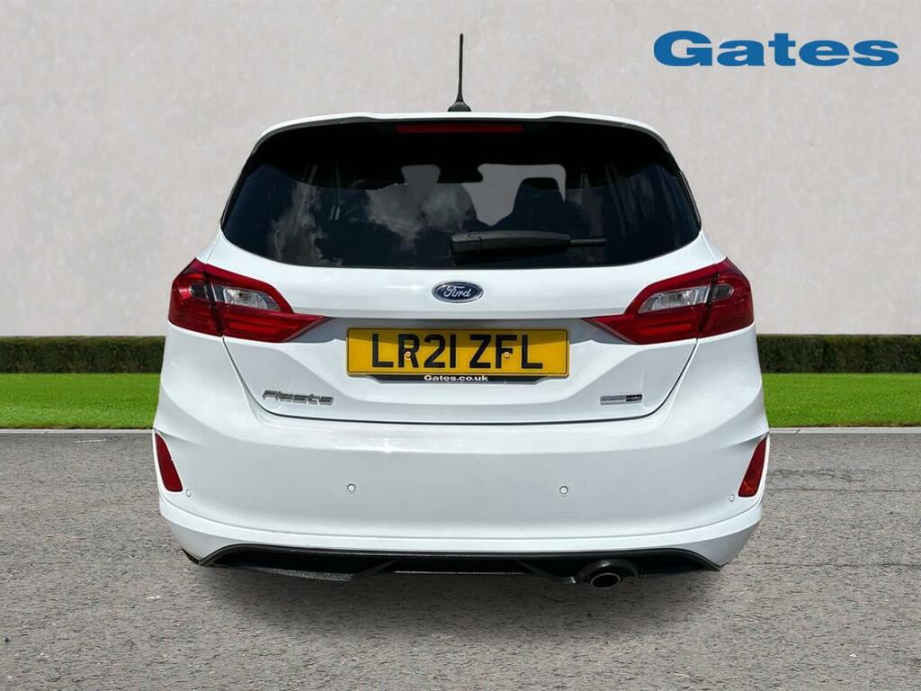 Ford Fiesta Fiesta St-line Edition 1.0 Mhev 125Ps LR21ZFL White #6