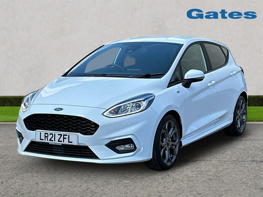 Ford Fiesta Fiesta St-line Edition 1.0 Mhev 125Ps LR21ZFL White #3