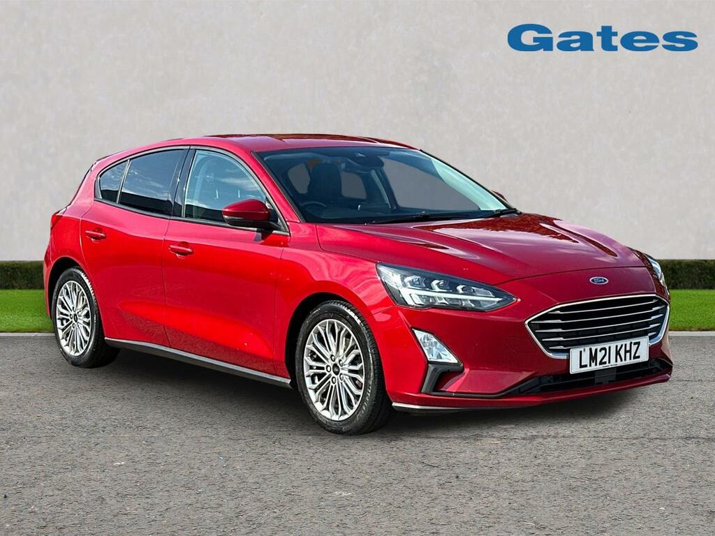 Ford Focus Focus Titanium X Edition 1.0 Mhev 155Ps Red