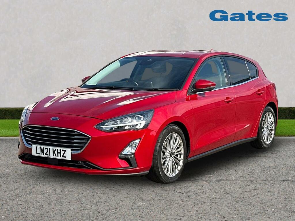 Ford Focus Focus Titanium X Edition 1.0 Mhev 155Ps LM21KHZ Red #3
