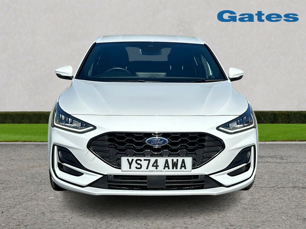 Ford Focus Focus St-line 1.0 Mhev 125Ps YS74AWA White #2