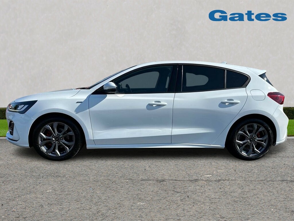Ford Focus Focus St-line 1.0 Mhev 125Ps YS74AWA White #4