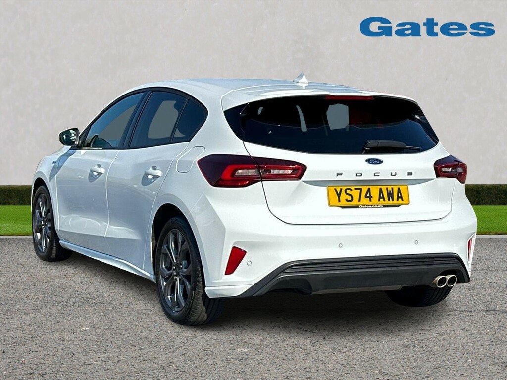 Ford Focus Focus St-line 1.0 Mhev 125Ps YS74AWA White #5