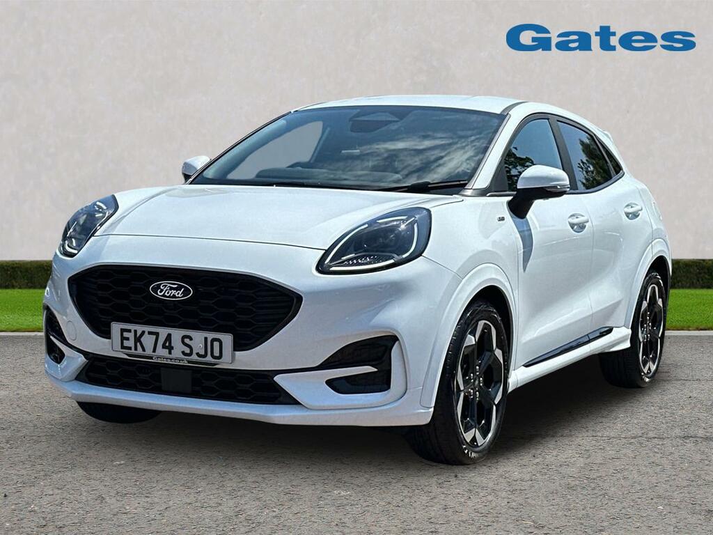 Ford Puma Puma St-line X 1.0 Mhev 125Ps EK74SJO White #3