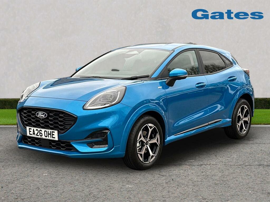 Ford Puma St-line 1.0 Mhev 125Ps Blue #3