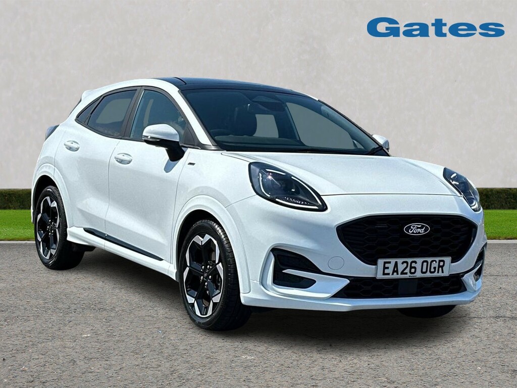 Ford Puma Puma St-line X 1.0 Mhev 125Ps EA26OGR White