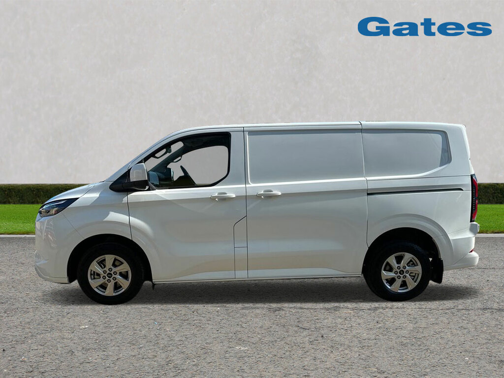 Ford Transit Custom Transit Custom 320 Swb Limited 65Kwh 100Kw 136Ps EN75XMT White #4