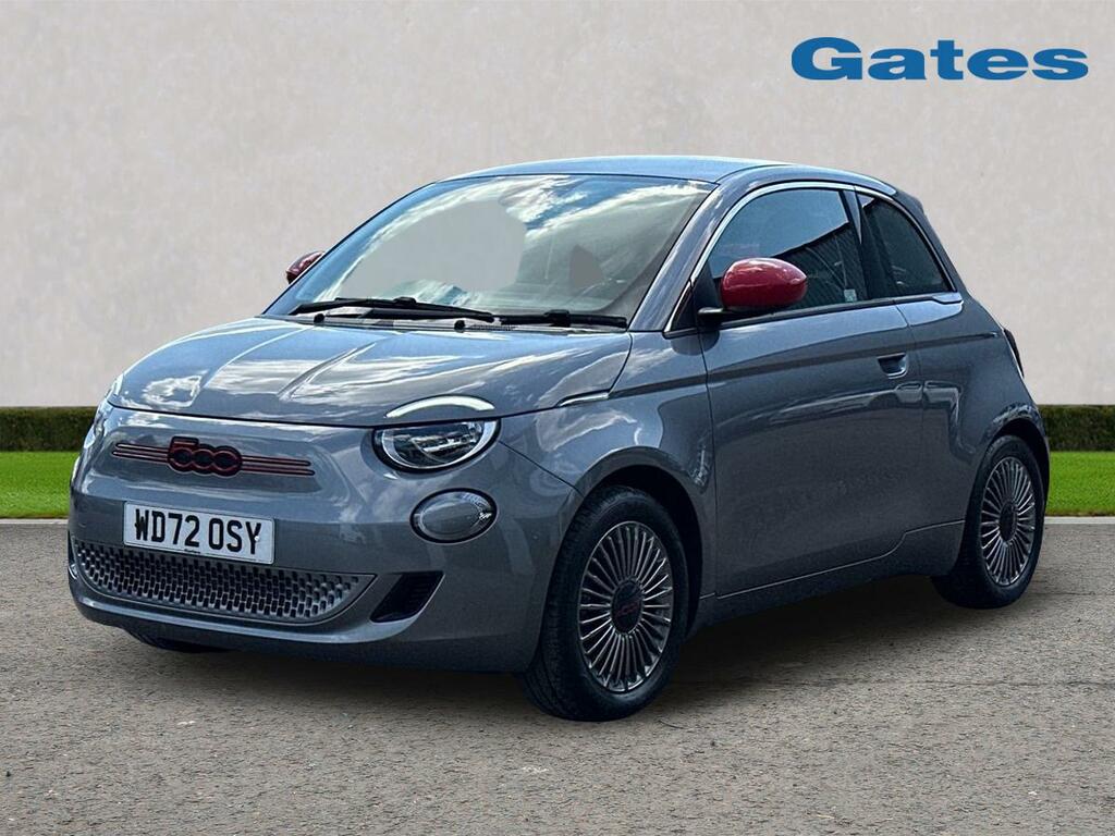Fiat 500E E Red 87Kw Red 42Kwh Grey #3