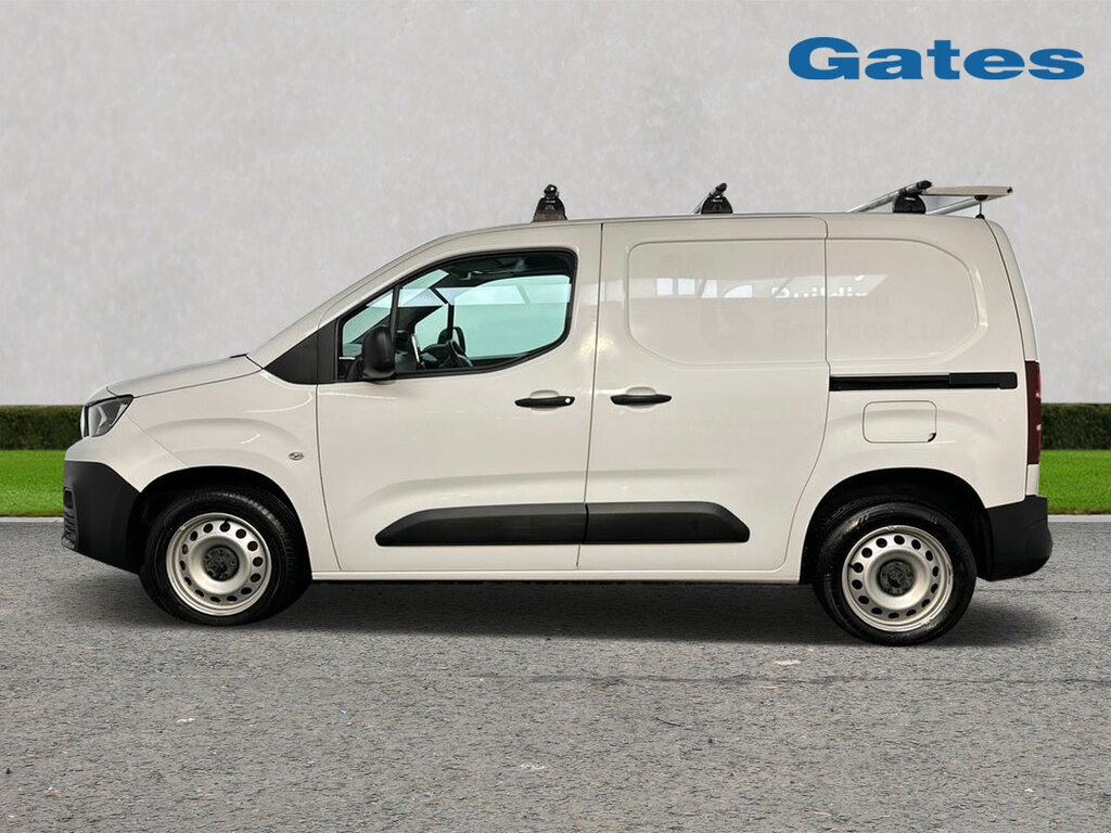 Peugeot Partner Peugeot Partner 1000 1.5 Bluehdi 100 Professional PJ23NMA White #4