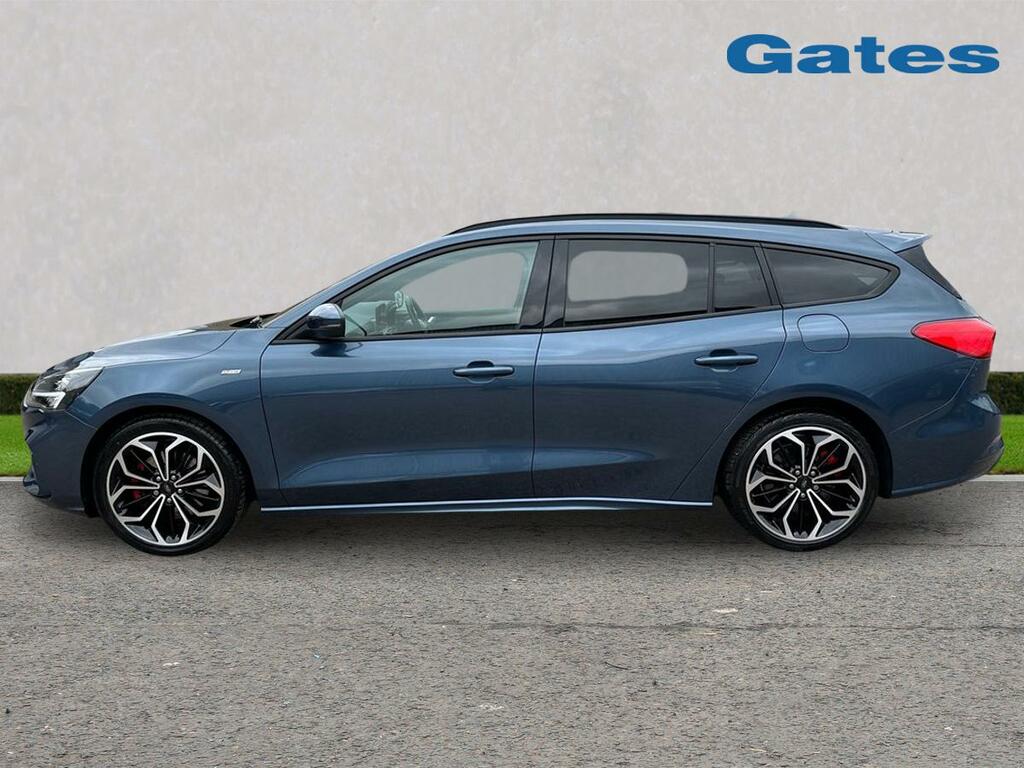 Ford Focus Focus Estate St-line X Edition 1.0 Mhev 125Ps EJ21DJV Blue #4