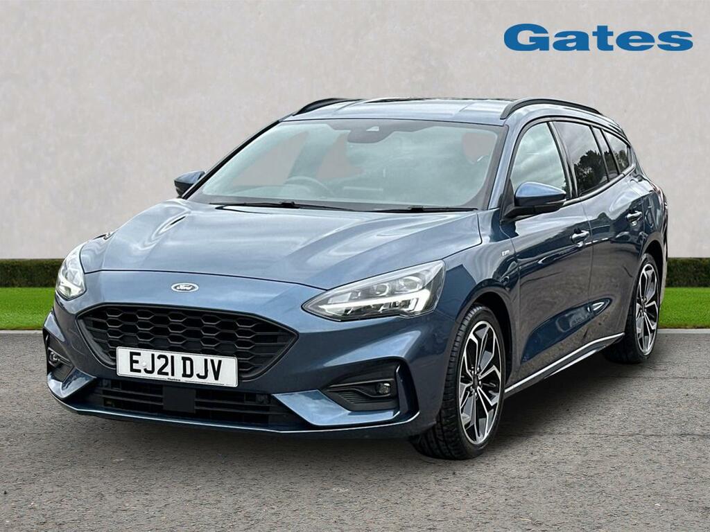 Ford Focus Focus Estate St-line X Edition 1.0 Mhev 125Ps EJ21DJV Blue #3