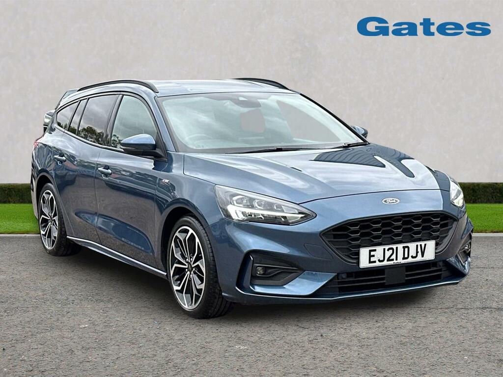 Ford Focus Focus Estate St-line X Edition 1.0 Mhev 125Ps EJ21DJV Blue