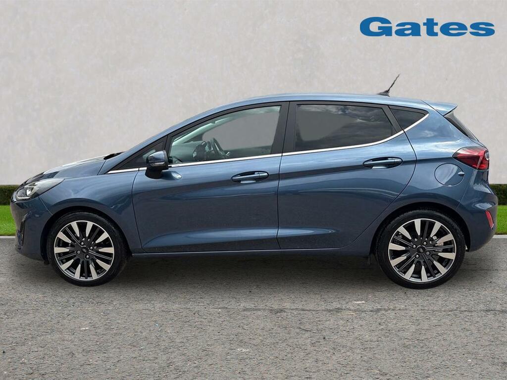 Ford Fiesta Fiesta Titanium X 1.0 Mhev 125Ps AX23SXM Blue #4
