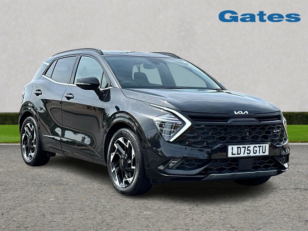 Kia Sportage Kia Sportage Gt-line S 1.6 Mhev 157Bhp 48V 2Wd LD75GTU Black