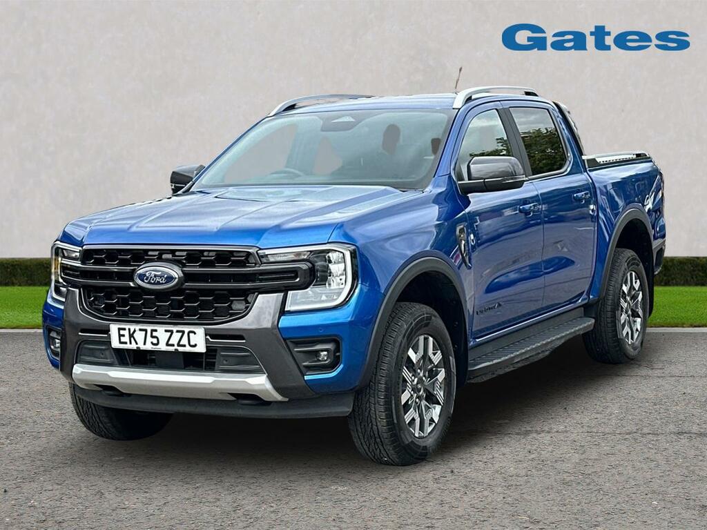 Ford Ranger Ranger 4X4 Dcab 2.3 Wildtrak 281Ps Phev EK75ZZC Blue #3
