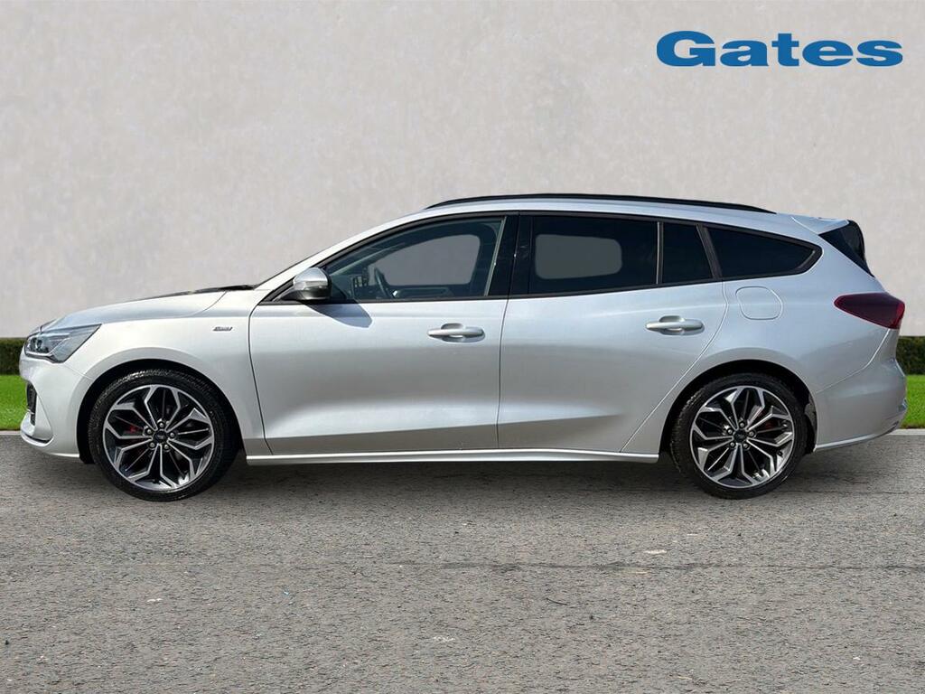 Ford Focus Focus Estate St-line X 1.0 Mhev 155Ps EJ75SKX Silver #4