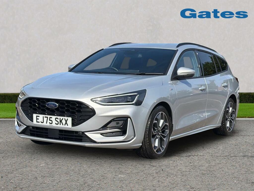 Ford Focus Focus Estate St-line X 1.0 Mhev 155Ps EJ75SKX Silver #3