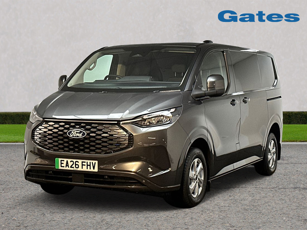 Ford Transit Custom Transit Custom 320 Swb Limited 65Kwh 100Kw 136Ps EA26FHV Grey #3