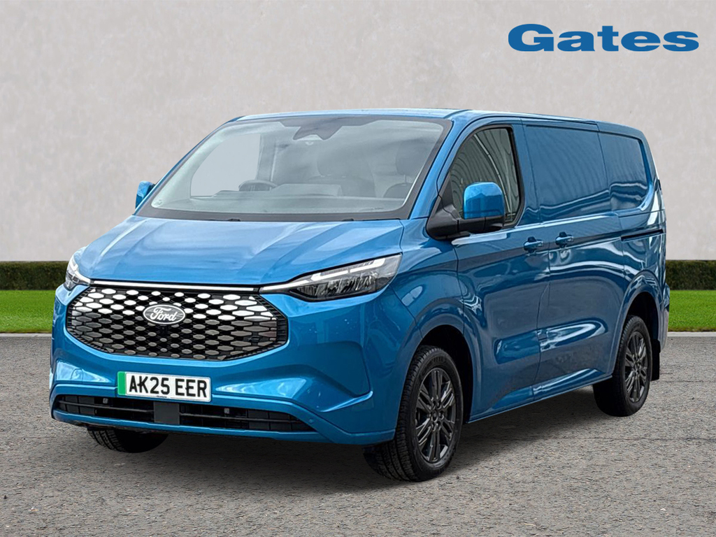 Ford Transit Custom Transit Custom 320 Swb Limited 65Kwh 100Kw 136Ps AK25EER Blue #3