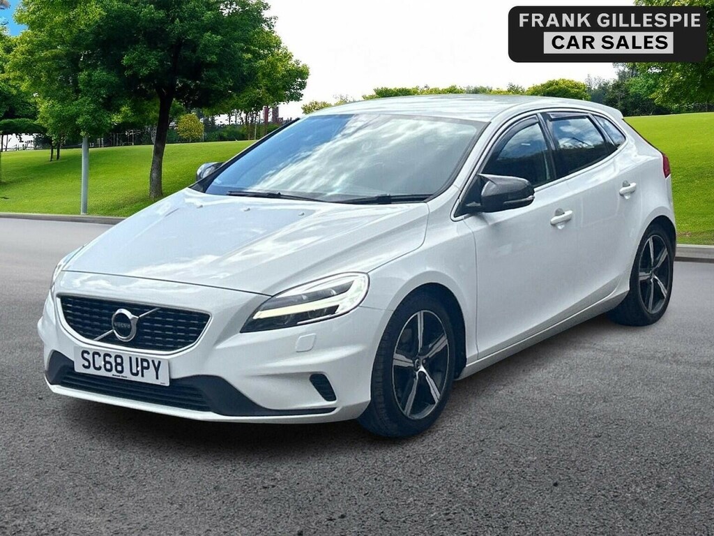 Volvo V40 2.0 T2 Gpf R-design Nav Plus Euro 6 Ss White #3