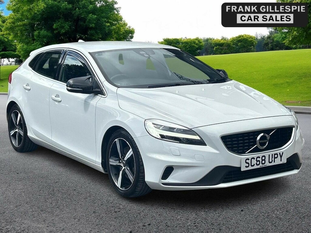 Volvo V40 2.0 T2 Gpf R-design Nav Plus Euro 6 Ss White #2