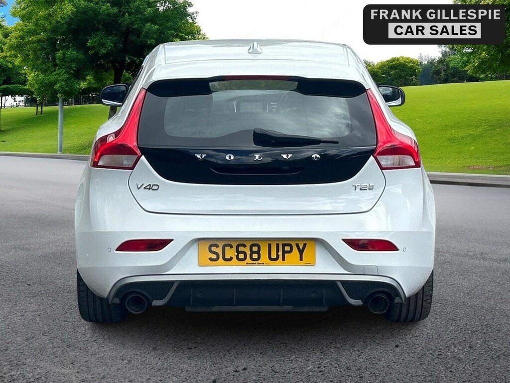 Volvo V40 2.0 T2 Gpf R-design Nav Plus Euro 6 Ss White #6