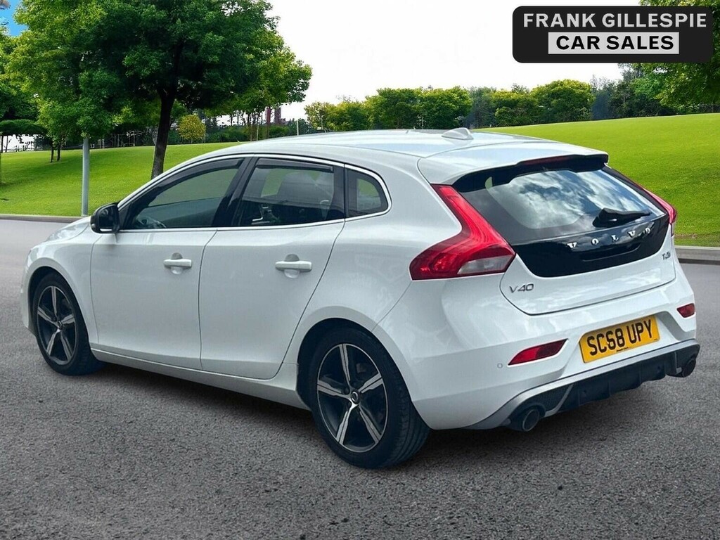 Volvo V40 2.0 T2 Gpf R-design Nav Plus Euro 6 Ss White #5