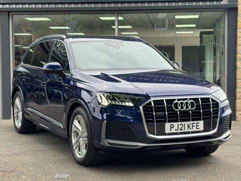 Audi Q7 Tdi Quattro S Blue #5