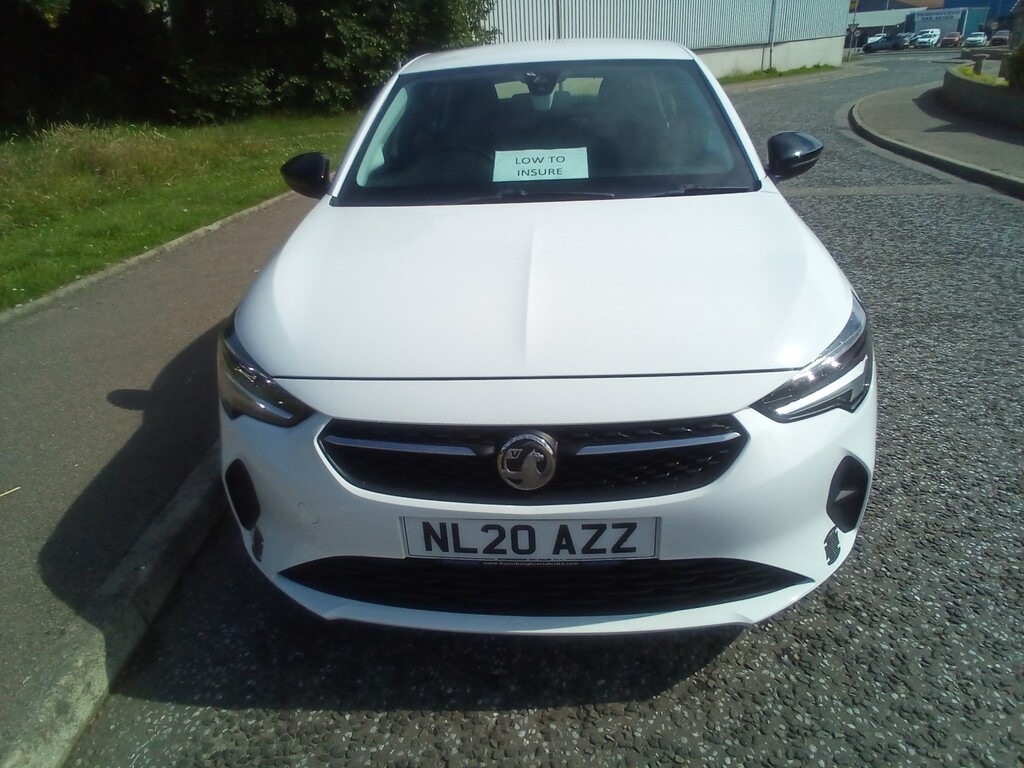 Vauxhall Corsa Hatchback 1.2 Se New Model 202020 NL20AZZ White #2