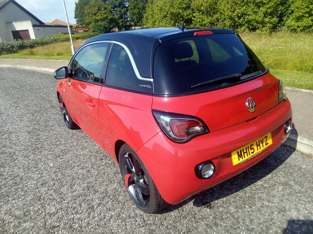 Vauxhall Adam Hatchback 1.2 16V Slam 201515 MH15HYZ Red #6