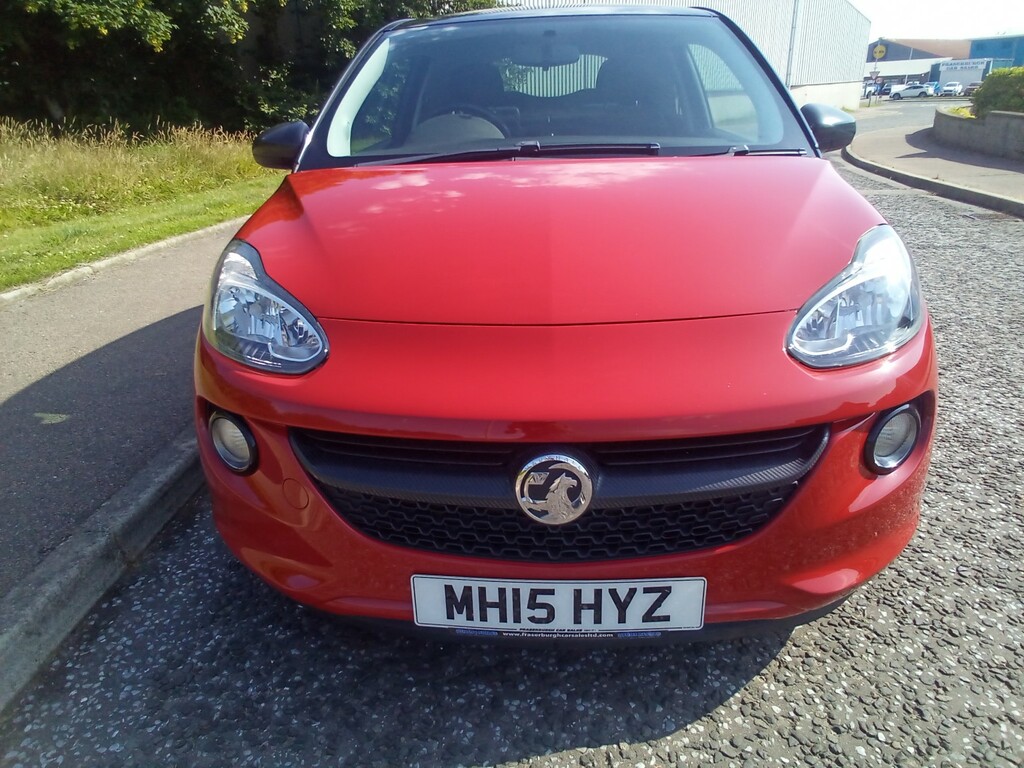 Vauxhall Adam Hatchback 1.2 16V Slam 201515 MH15HYZ Red #2