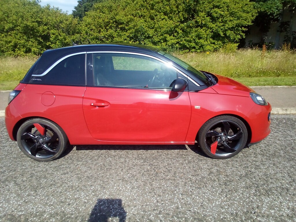 Vauxhall Adam Hatchback 1.2 16V Slam 201515 MH15HYZ Red #4