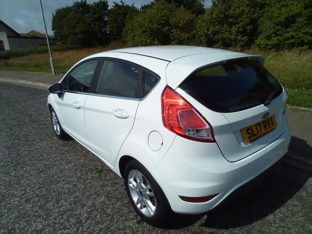 Ford Fiesta Hatchback 1.3 Zetec 201717 SL17RVA White #6