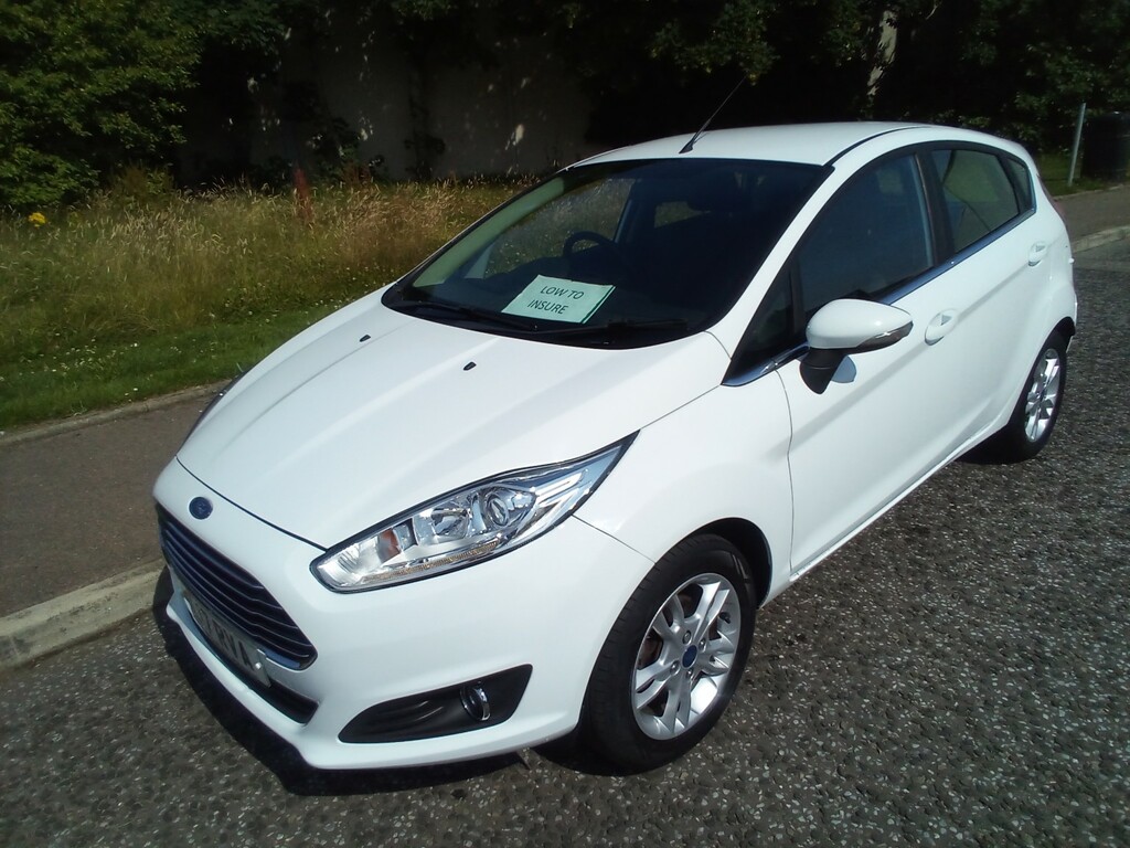 Ford Fiesta Hatchback 1.3 Zetec 201717 SL17RVA White #3