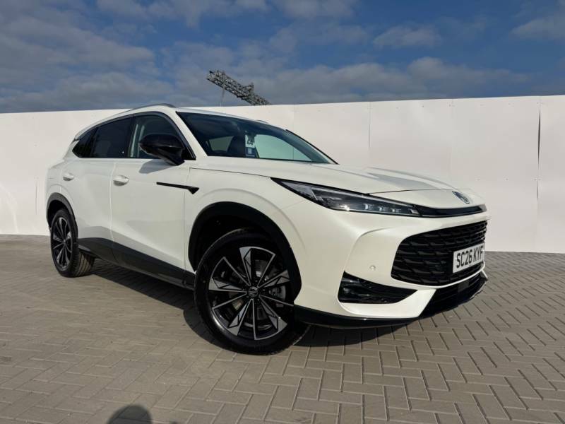 MG HS 1.5 T-gdi Hybrid Trophy White