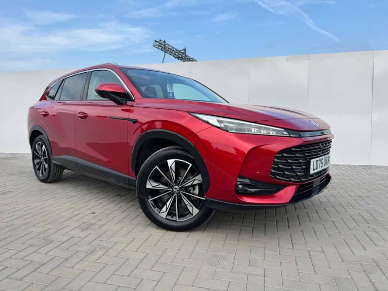 MG HS 1.5 T-gdi Hybrid Trophy Red