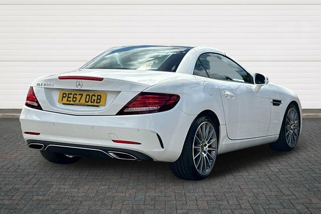 Mercedes-Benz SLC Slc250d Amg Line Convertible White #3