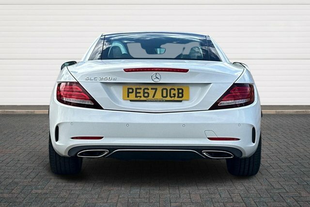 Mercedes-Benz SLC Slc250d Amg Line Convertible White #4