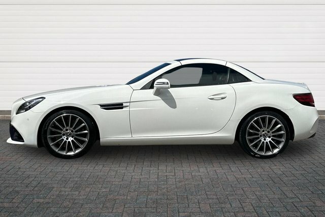 Mercedes-Benz SLC Slc250d Amg Line Convertible White #6