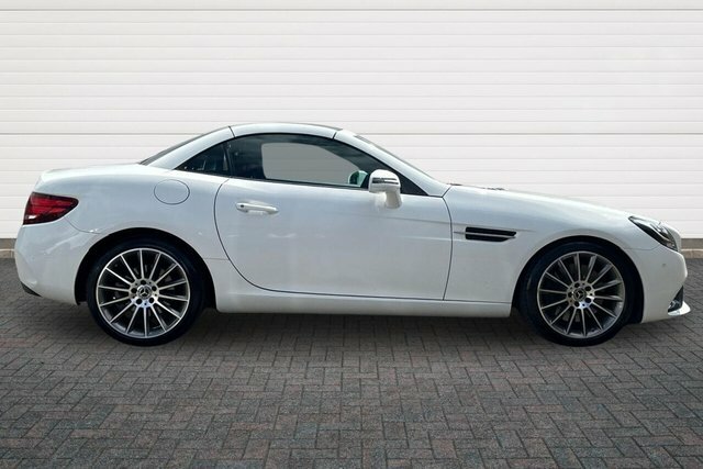 Mercedes-Benz SLC Slc250d Amg Line Convertible White #2