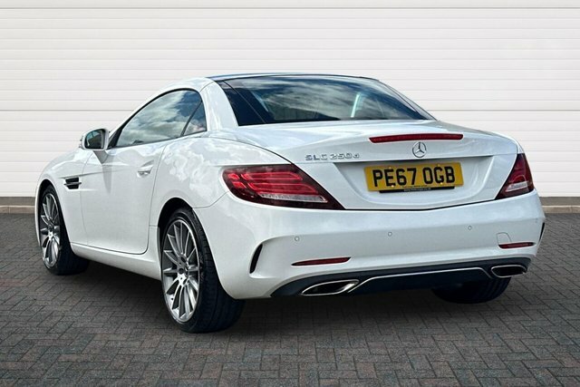 Mercedes-Benz SLC Slc250d Amg Line Convertible White #5