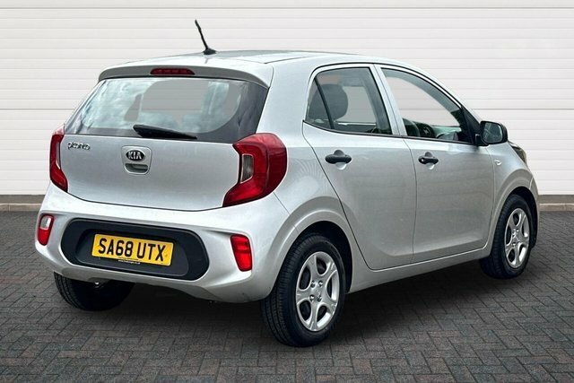 Kia Picanto 1 Hatchback SA68UTX Silver #3