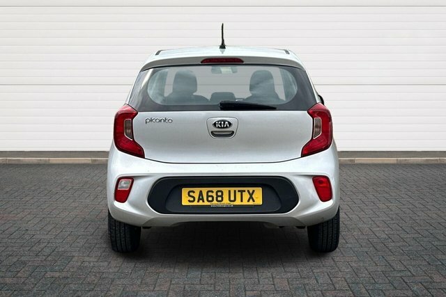 Kia Picanto 1 Hatchback SA68UTX Silver #4