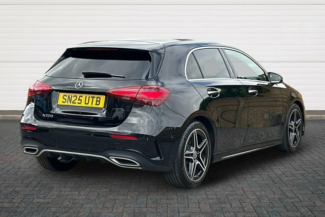 Mercedes-Benz A Class A200h Mhev Amg Line SN25UTB Black #3