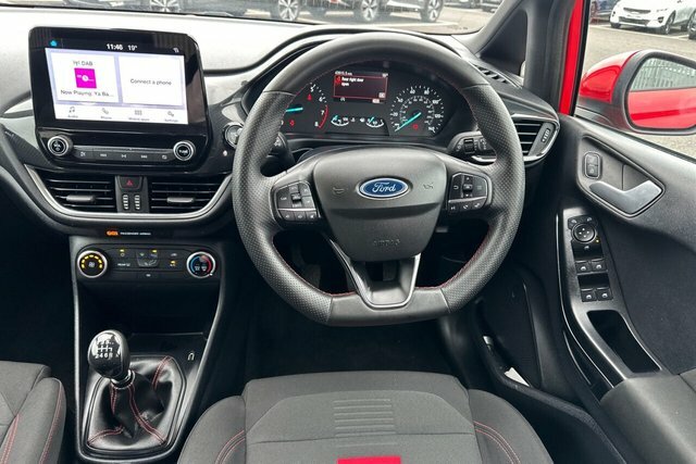 Ford Fiesta 1.0T Ecoboost Mhev St-line X Edition Euro 6 Ss White #12
