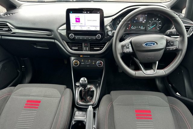 Ford Fiesta 1.0T Ecoboost Mhev St-line X Edition Euro 6 Ss White #11