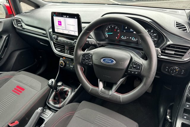 Ford Fiesta 1.0T Ecoboost Mhev St-line X Edition Euro 6 Ss White #10