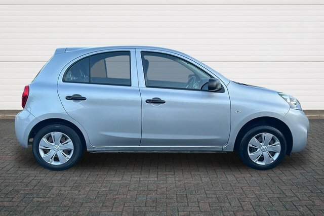 Nissan Micra Visia Hatchback Silver #2